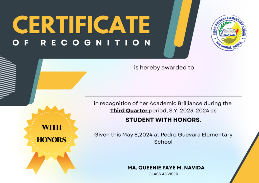 copy of witth honors